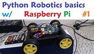 Raspberry pi with Python for Robotics 1 - Supplies Needed