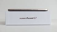 Huawei Ascend G7 unboxing