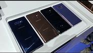 Samsung Galaxy Note 9 Color Options