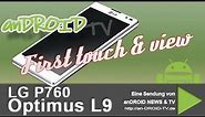LG P760 Optimus L9 - First touch & view - anDROID TV