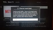 4 Ways To Fix Roku TV Channel install failed | There is not enough space to add the selected channel