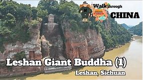 Giant Buddha of Leshan, seen from the river #unescoworldheritage , #chinesebuddha #sichuan