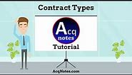 Contract Types Tutorial