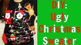 DIY: Ugly Christmas Sweater!!!