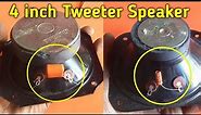 4 inch tweeter circuit || HF network kit || Speaker Box tweeter Pf with capacitor || Speakers box||