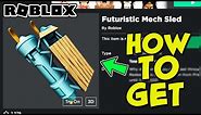 HOW TO GET THE FUTURISTIC MECH SLED IN ROBLOX - January 2022 Amazon Prime FREE Bonus Item