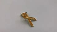 Leukemia Awareness Ribbon Lapel Pin by StockPins