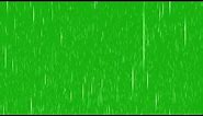 Rain effect green screen