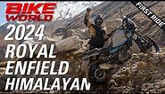2024 Royal Enfield Himalayan | First Ride And Development Journey