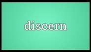Discern Meaning