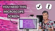 Unboxing and Set up of a Microscope Monitor Display