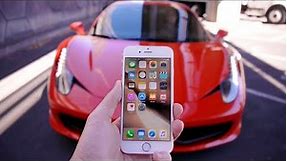 Driving Over an iPhone 6S with a Ferrari - Will it Survive?