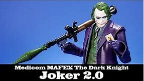 MAFEX The Joker 2.0 The Dark Knight Medicom Action Figure Review