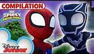 Black Panther's Best Moments | Compilation | Marvel's Spidey and His Amazing Friends |@disneyjunior