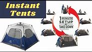 Top 5 Instant Tents for EASY Camping | 1 Minute Set up Tents