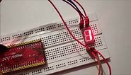 Interfacing Seven Segment Display with ARM7-LPC2148