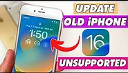 How to Update Old iPhone 6s/7/7+/8 to iOS 16 (100% Work)