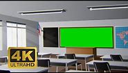 Classroom Presentation Green Screen Template - No Copyright Intro 4K