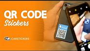 QR Code Stickers, Labels, Decals, Brochures, and More