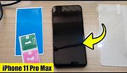 iPhone 11 Pro Max: How to Install the Tempered Glass Screen Protector