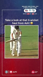 1.4M views · 118 shares | Catch the #INDvsENG Test series LIVE & FREE on Jio Cricket! 朗 Video courtesy: BCCI #Ashwin #RavichandranAshwin #INDvENG #TeamIndia #INDvsENGonJioTV | JioTV | Facebook