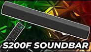 Sony HT-S200F Soundbar - The Subwoofer Is Built-In