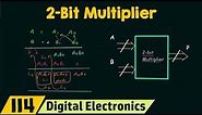 2-Bit Multiplier Using Half Adders