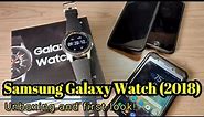 Samsung Galaxy Watch 2018 - Unboxing and first look at the 46mm/LTE version!