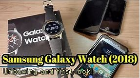 Samsung Galaxy Watch 2018 - Unboxing and first look at the 46mm/LTE version!