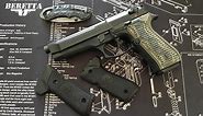Beretta 92fs 9mm - Hogue Piranha G-10 Grips Install and Review