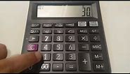 How to calculate gross profit margin on calculator