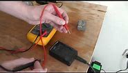 How to test Nikon D90 DSLR battery and charger with multimeter ( will not turn on )