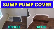 Sump Pump Cover Hardwood Floor