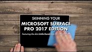 Microsoft Surface Pro 2017 Skin Installation
