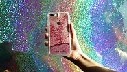 Case-Mate - iPhone 7 Case - Waterfall - Cascading Liquid Glitter - for iPhone 7 / 6s / 6 - Rose Gold