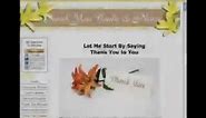 Thank You Notes - Six Easy Steps to the Perfect Thank You Card Wording