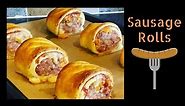The most amazing sausage rolls recipe! :) Cook with me.