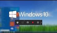 WINDOWS 10 Screen Recorder