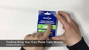 Tracfone Bring Your Own Phone Triple Minutes
