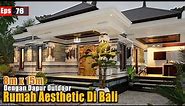 Rumah Minimalis Modern Terbaru Di Bali 8x15m - konsep dapur outdoor (EPS_76)