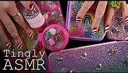 ASMR ✨ Bling ✨ Claire's Accessories Haul (🎧 soft spoken, tingly scratching)