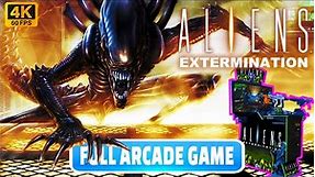 Aliens Extermination Arcade (2006) 4k Rendered Longplay **PROPER SOUND VERSION**