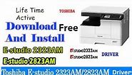 how to download and install Toshiba e-Studio2823AM & e-Studio2323AM Series Driver | 100% Free