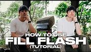 HOW TO USE: Fill Flash (Outdoor Portrait Photography Tutorial)