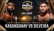 Impa Kasanganay vs Josh Silveira (Light Heavyweight Title Bout) | 2023 PFL Championship