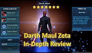Star Wars Galaxy of Heroes: Darth Maul Zeta In-Depth Review