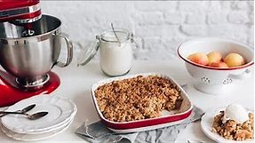 Apple oat crumble recipe - KitchenAid