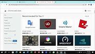 How To Open Chrome Web Store