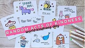 Simple Random Acts of Kindness Cards | Doodles by Sarah