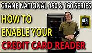 How To Enable Credit Card Readers on Crane National 157 & 167 Vending Machines